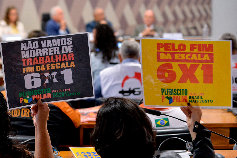 Pesquisa indica que 7 em cada 10 brasileiros apoiam o fim da escala de trabalho 6×1