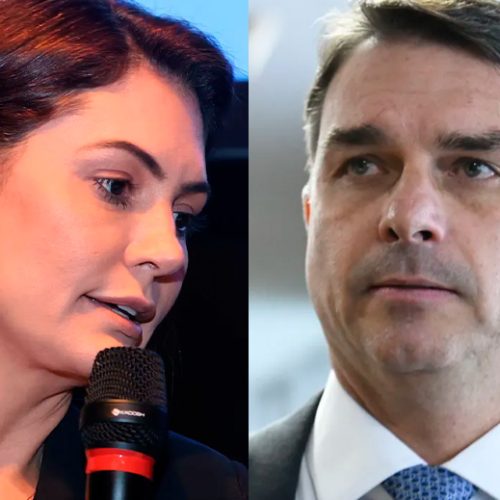 Michelle rompe com partido após atritos com Flávio e expõe racha na direita.