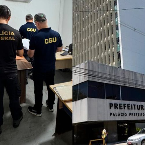 PF mira contratos da Prefeitura do Recife e investiga suposto esquema de propina com recursos federais